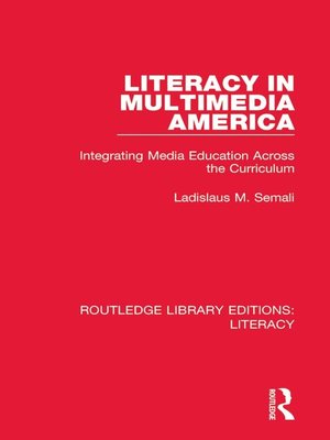 cover image of Literacy in Multimedia America